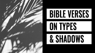 Are Types & Shadows Biblical