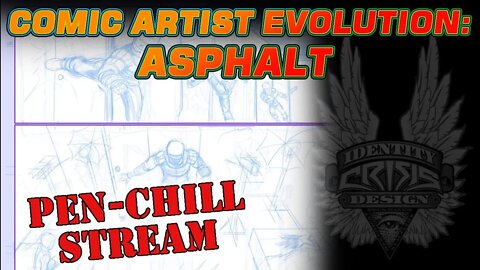 Comic Artist Evolution: Pen-Chill stream
