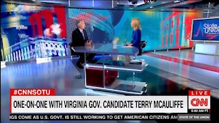 Terry McAuliffe Claims Critical Race Theory is 'Made Up'