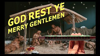 How to Play God Rest Ye Merry Gentlemen on a Tremolo Harmonica with 16 Holes