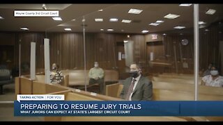 Michigan's largest circuit court prepares to resume jury trials in-person