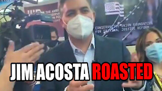 Jim Acosta ROASTED at CPAC for NOT Covering Andrew Cuomo Scandals
