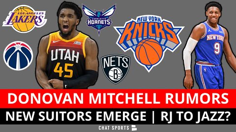 CRAZY Donovan Mitchell Trade Rumors: New Suitors Emerge + Jazz Want THIS Knicks Player