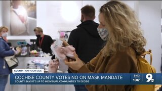 Cochise County votes against mask requirement