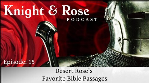 Desert Rose’s Favorite Bible Passages