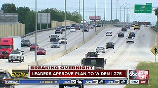 Hillsborough County leaders vote yes on widening I-275