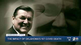 The impact of Oklahoma's 1st COVID death