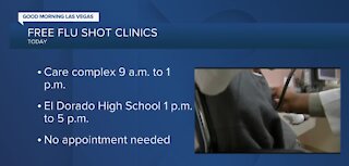 Free flu shot clinics in Las Vegas