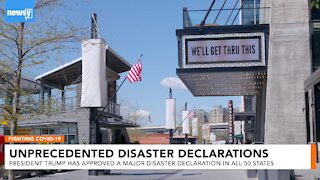 All 50 states are under a major disaster declaration for COVID-19
