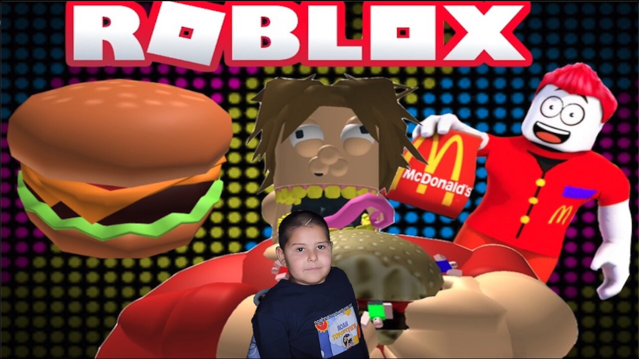Roblox Escape The Giant Fat Guy Obby - escape the fast food restaurant roblox