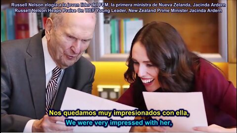 Russell Nelson Heaps Praise On WEF Young Leader, New Zealand Prime Minister Jacinda Ardern