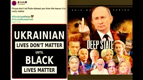 Putin Fights Nazi World Order Bombs Biolabs Russia Ukraine Proxy War Fake News Propaganda Racist BLM