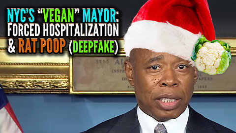 NYC’s “Vegan” Mayor: Forced Hospitalization and Rat Poop (Deepfake Satire)