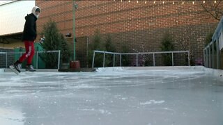 Milwaukee Public Market's 'Dinky Rink' is city's smallest free ice skating rink