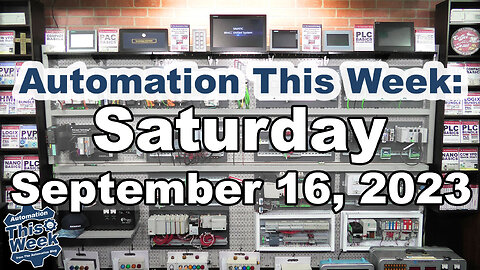 Automation This Week for September 16, 2023