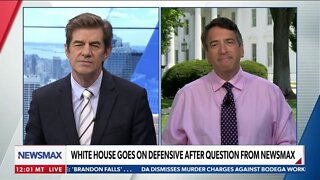 WHITE HOUSE GOES ON DEFENSIVE AFTER NEWSMAX QUESTION