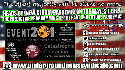 HEADS UP! New Global Pandemic on the way: S.E.E.R.S.