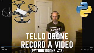 Record a Video from Tello Drone with Python