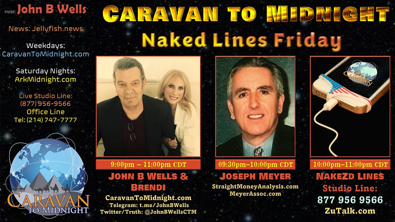 Naked Lines Friday - John B Wells LIVE