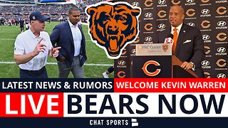 Chicago Bears Now LIVE: Kevin Warren Press Conference Reaction + Latest Bears News & Rumors