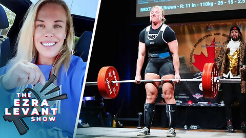 Female powerlifter faces SUSPENSION for calling 'male' athlete 'biological male' on TV