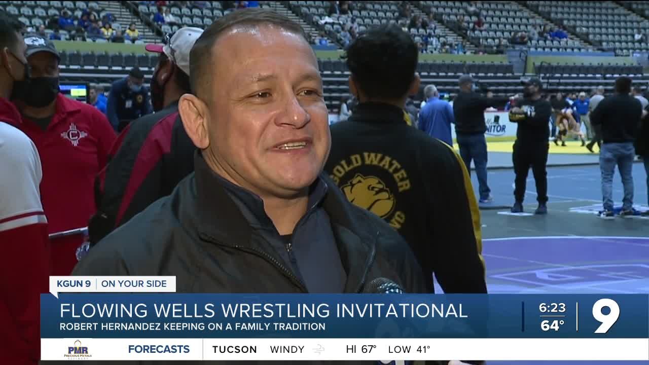 Flowing wells wrestling invitational