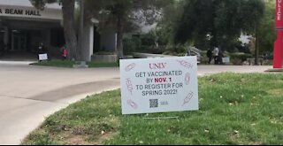 Students react to UNLV COVID-19 vaccine mandate