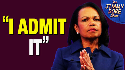 Condoleezza Rice Admits She’s A War Criminal During Ukraine Interview