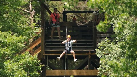 Wahoo Ziplines Great Smoky Mountains Pigeon Forge Tennessee