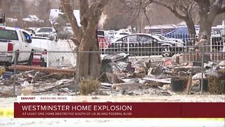Explosion destroys home in Westminster