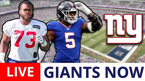 LIVE: Giants News, Rumors, Injury Report, Lions Preview: Evan Neal BACK? Kayvon Thibodeuax OUT?