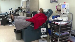 Red Cross still struggling with low blood supply