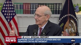 SCOTUS Justice Stephen Breyer announces his retirement