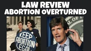 Let's Chat about Roe v Wade and Dobbs. Law over Emotion