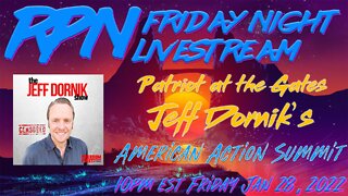 Jeff Dornik joins me live on Friday Night Livestream