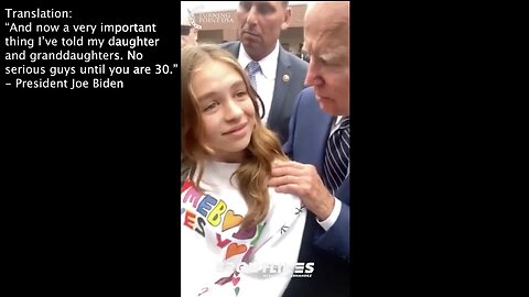 Joe Biden | "No Serious Guys Until You Are 30" - Joe Biden