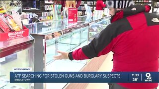 Store owner, ATF offering reward for info on gun burglary