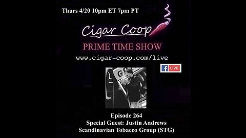 Prime Time Episode 264: Justin Andrews, Scandinavian Tobacco Group