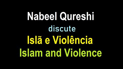 Nabeel Qureshi discute tema 'islamismo e violência'
