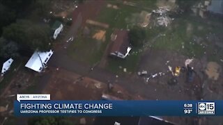UArizona professor testifies to Congress about recent climate report