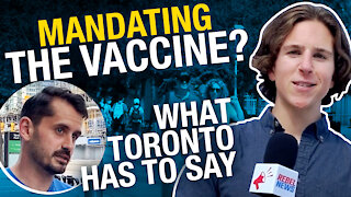 What do Torontonians think about vaccine passports?