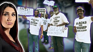 Black Protesters say, "Vote For Trump" at DeSantis Failed Announcement