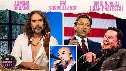 MUST-SEE! DeSantis' 2024 Bid | RFK Jr. Snubbed from Poll - #136 - Stay Free With Russell Brand