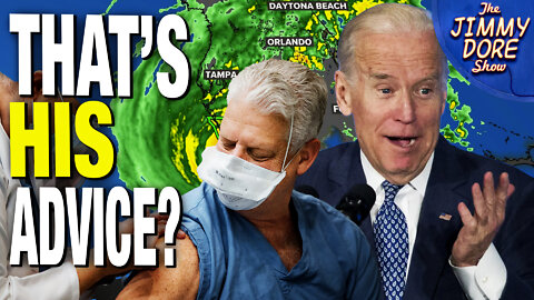 Hurricane Coming? Better Get Vaccinated Says Biden!