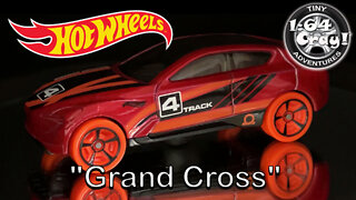 "Grand Cross" in Red/Orange - Model by Hot Wheels