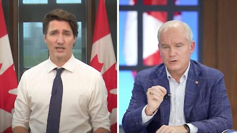 Trudeau Says He’s ‘Infuriated’ By O’Toole’s Promise To Scrap Vaccine Mandates & Here’s Why