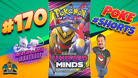 Poke #Shorts #170 | Unified Minds | Mewtwo & Mew Hunting | Pokemon Cards Opening