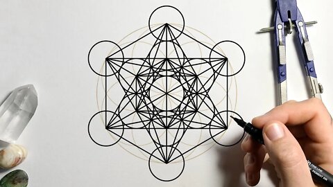 Drawing Metatron's Cube with the Seed of Life
