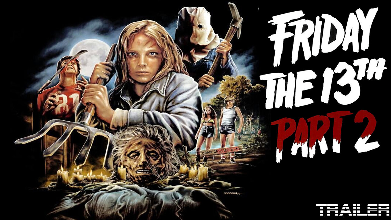 FRIDAY THE 13TH PART 2 - OFFICIAL TRAILER - 1981