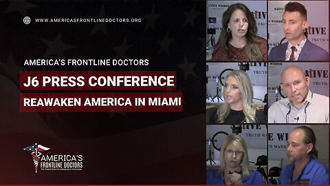 J6 Press Conference - ReAwaken American in Miami